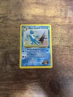 Pokemon TCG Misty's Golduck Gym Challenge Holo Card 12/132 Unlimited Rare - Image 1