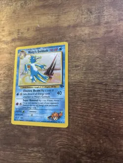 Pokemon TCG Misty's Golduck Gym Challenge Holo Card 12/132 Unlimited Rare - Image 2