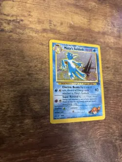 Pokemon TCG Misty's Golduck Gym Challenge Holo Card 12/132 Unlimited Rare - Image 3