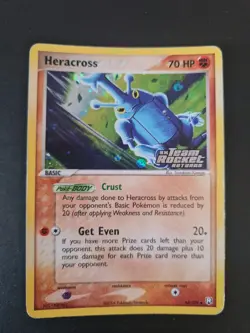 Pokemon Card - Heracross 43/109 - Uncommon - Holo Stamped Ex Team Rocket Returns - Image 2