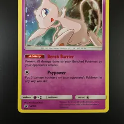 Mew SM215 Pokemon Sun & Moon Black Star Promo Holo Card - Image 3