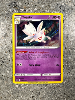 Pokemon TCG Cards Togetic SWSH276 Black Star Promo Holo - Image 1
