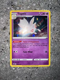 Pokemon TCG Cards Togetic SWSH276 Black Star Promo Holo - Image 3