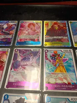 One Piece Ccg Holo Character Card Lot - Image 3