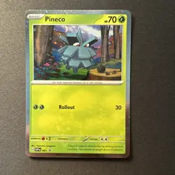 Pineco 061 Sv: Scarlet & Violet Promo Cards Holo • Pokemon Card near mint - Image 1
