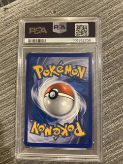 Pokemon Card Slugma 74/107 Reverse Holo EX Deoxys PSA 9 MINT - Image 3