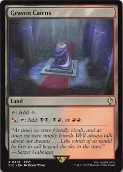 Graven Cairns R Commander: FINAL FANTASY 401 NM MTG - Image 1