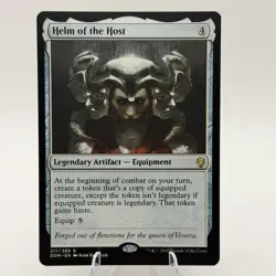 Magic MTG: Helm Of The Host - Dominaria (DOM) #217 (Near Mint) Rare - Image 1