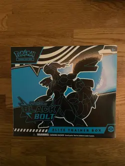 Pokemon TCG Scarlet Violet Black Bolt Elite Trainer Box ETB New Factory Sealed - Image 1