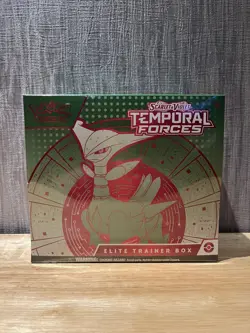 Pokemon TCG Temporal Forces Iron Leaves Elite Trainer Box (ETB) - New & Sealed - Image 1