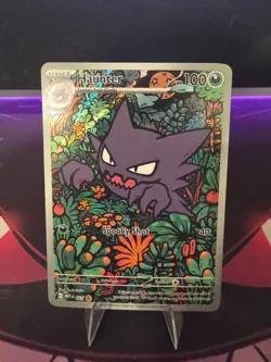 Haunter MEP EN 027 Pokemon TCG Mega Evolution Black Star Promo NM - Image 1