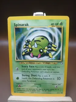 MP Spinarak 75/111 Neo Genesis Unlimited Common Pokemon TCG - Image 1