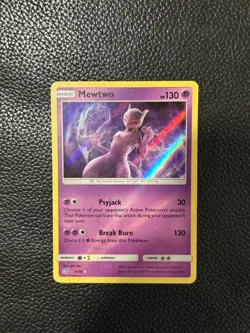 Mewtwo - 12/18 - Holo Rare Detective Pikachu Promo Set - Pokemon TCG - NM - Image 1