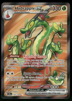 Hydrapple ex 156/142 Ultra Rare Holo NM Pokemon SV07: Stellar Crown - Image 1