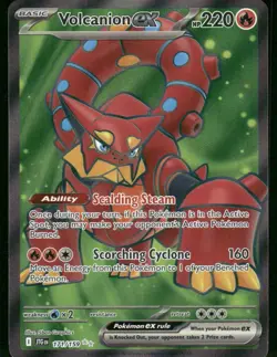 Volcanion ex - 171/159 Ultra Rare Holo NM Pokemon SV09: Journey Together - Image 1