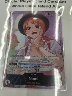 Nami (OP11-041) Alt Whole Cake Island One Piece Card Game Exclusive - Image 3