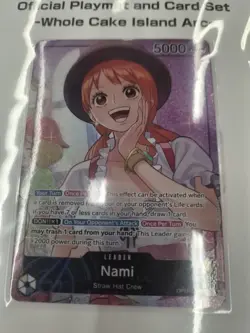 Nami (OP11-041) Alt Whole Cake Island One Piece Card Game Exclusive - Image 4