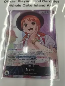 Nami (OP11-041) Alt Whole Cake Island One Piece Card Game Exclusive - Image 5