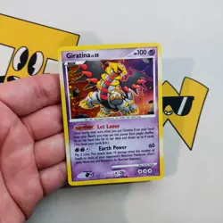 Pokemon TCG Giratina Platinum 9/127 Holo Rare EX card - Image 2