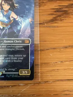 Yuna, Hope of Spira (Borderless) (Chocobo Track Foil) Final Fantasy Foil Mint - Image 5