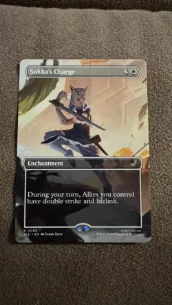 Sokka's Charge (Borderless) Avatar: The Last Airbender: NM Regular - Image 1
