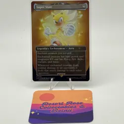 MTG Super State 2081 Rainbow Foil Sonic x Secret Lair Drop Series SLD - Image 1