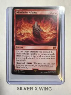 Nibelheim Aflame x1, MTG, Magic the Gathering, Final Fantasy, FIN, NM - Image 1
