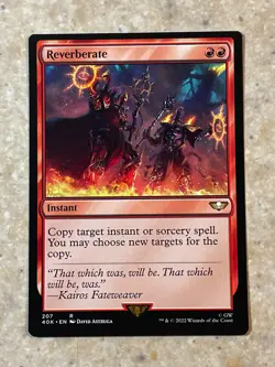 MTG NM Reverberate [Warhammer 40K] - Image 1