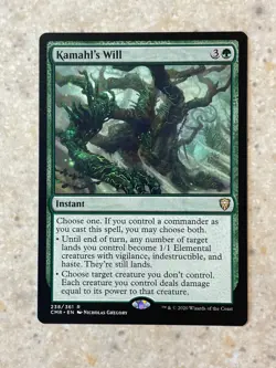 MTG NM Kamahl's Will [Commander Legends] - Image 1