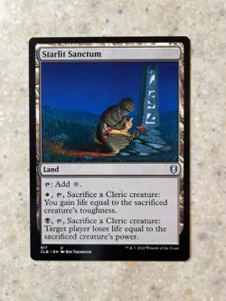 MTG NM Starlit Sanctum [Commander Legends: Battle for Baldur's Gate] - Image 1