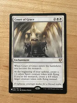 MTG NM Court of Grace [The List / Commander Legends] - Image 1