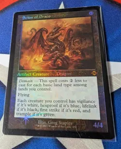 Scion of Draco Retro Frame Foil MTG MH2 Modern Horizons 2 - Image 1