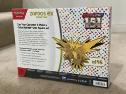 151 Zapdos EX Collection Box - Pokemon TCG - Scarlet & Violet - Image 3