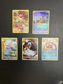 Lotto 8 Carte Pokemon Ita Rare GG Holo Full Art Set Zenit Regale CRZ No Set Con - Image 1