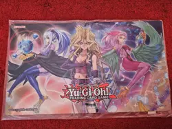 YuGiOh Mai Valentine Harpie Perfumer Oracle RARE OFFICIAL Playmat Game Play Mat - Image 1