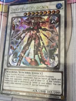 Crystron Phoenix - RA04-EN058 - Quarter Century Secret Rare - Yu Gi Oh - Image 3