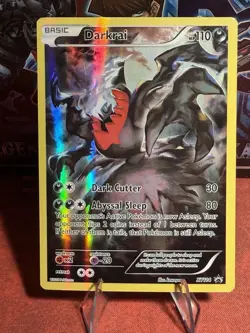 Pokemon Darkrai TCG Full Art Black Star Promo Card XY114 English 2016 - Image 1