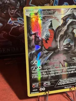 Pokemon Darkrai TCG Full Art Black Star Promo Card XY114 English 2016 - Image 2