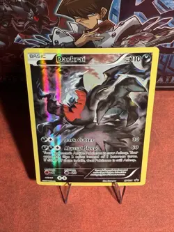 Pokemon Darkrai TCG Full Art Black Star Promo Card XY114 English 2016 - Image 4