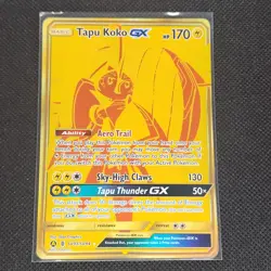 Tapu Koko GX - SV93/SV94 - Secret Rare - Hidden Fates - Pokemon Card - NM/M - Image 1