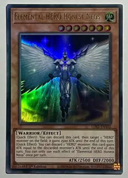 Elemental HERO Honest Neo LDS3-EN102 (NM) Ultra Rare 1st Edition YuGiOh! Card - Image 1