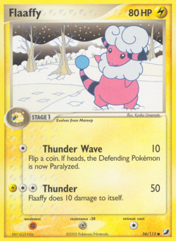 Flaaffy 56/115 Common | Unseen Forces | Pokemon Card - Image 1