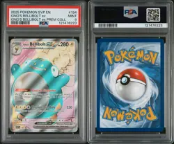 PSA 9 Iono's Bellibolt ex 194 Sv: Scarlet & Violet Promo Cards Holo - Image 3