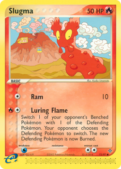 Slugma 72/97 Common | Dragon | Pokemon Card - Image 1