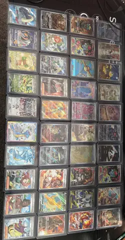 Pokemon card Lot, Japanese & English 40 Count, AR’s, SR’s, SAR’s, All Top Load - Image 1