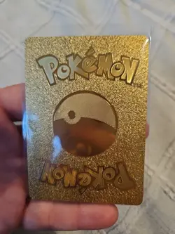 Flying Pikachu Vmax Gold Foil Fan Art Vinyl Textured Collector Pokemon Card - Image 2
