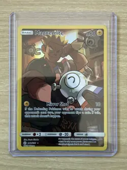 Pokemon TCG Magnemite Holo Secret Rare Card Cosmic Eclipse 242/236 - NM - Image 4