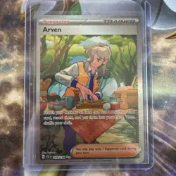 Pokemon TCG Arven Scarlet & Violet Base Set Trainer Card 249/198 Holo - Image 1
