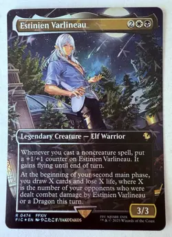 Estinien Varlineau (Borderless) (Chocobo Track Foil) (FIC) - Image 1