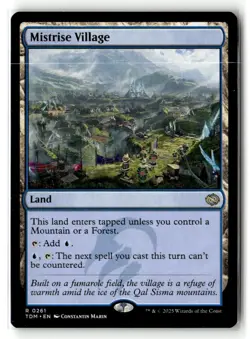 MTG: Mistrise Village Tarkir: Dragonstorm Regular #261 NM - Image 1